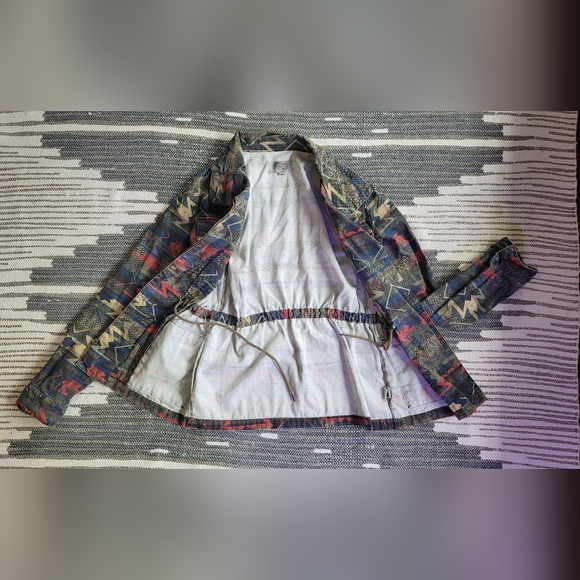 Aztec Print Urban Outfitters Utility Jacket - Autumn Or Spring - Picture 4 of 8